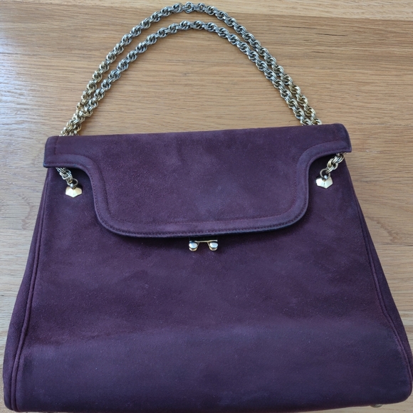 Bonwit Teller Handbags - Vintage Purple Coblentz Bonwit Teller Purse